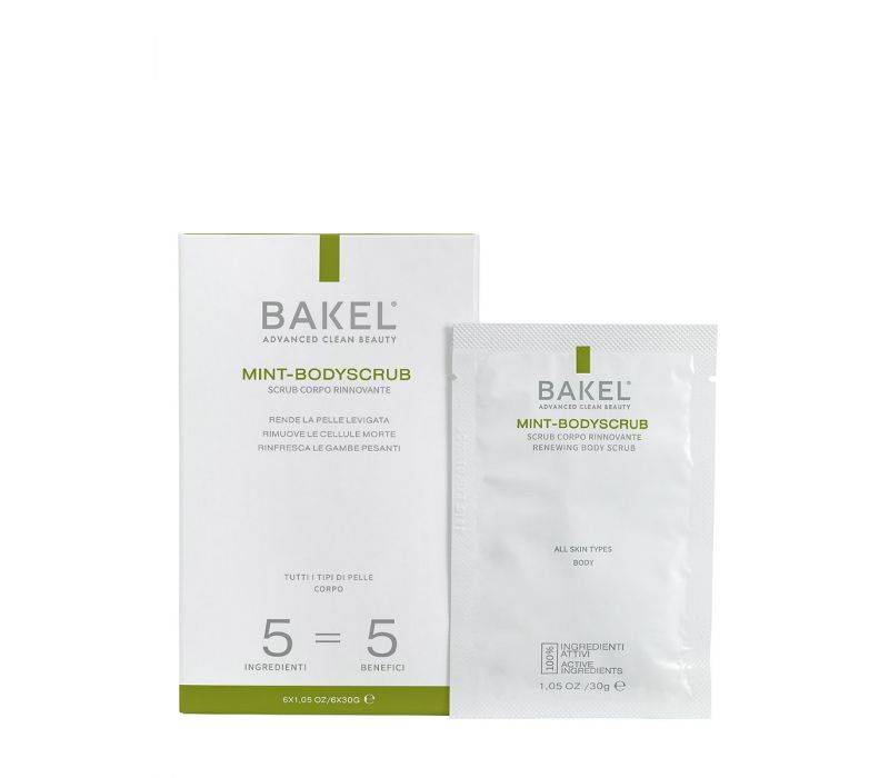 Bakel Mint - Bodyscrub Scrub Corpo Rinnovante 6 bustine