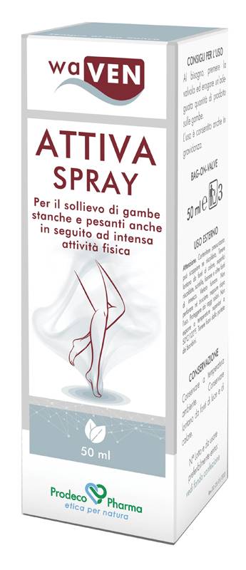 Prodeco Waven Attiva Spray Gambe 50 ML