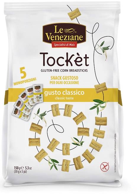 Le Veneziane Tockèt Classico 30 g x 5 Pezzi