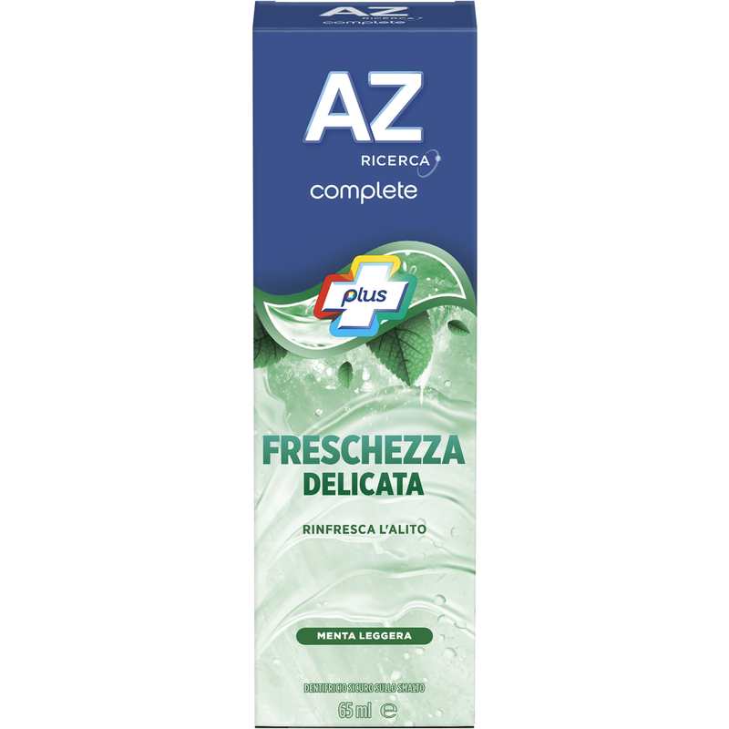 Az Complete Freschezza Delicata Dentifricio Menta Leggera 65 ml
