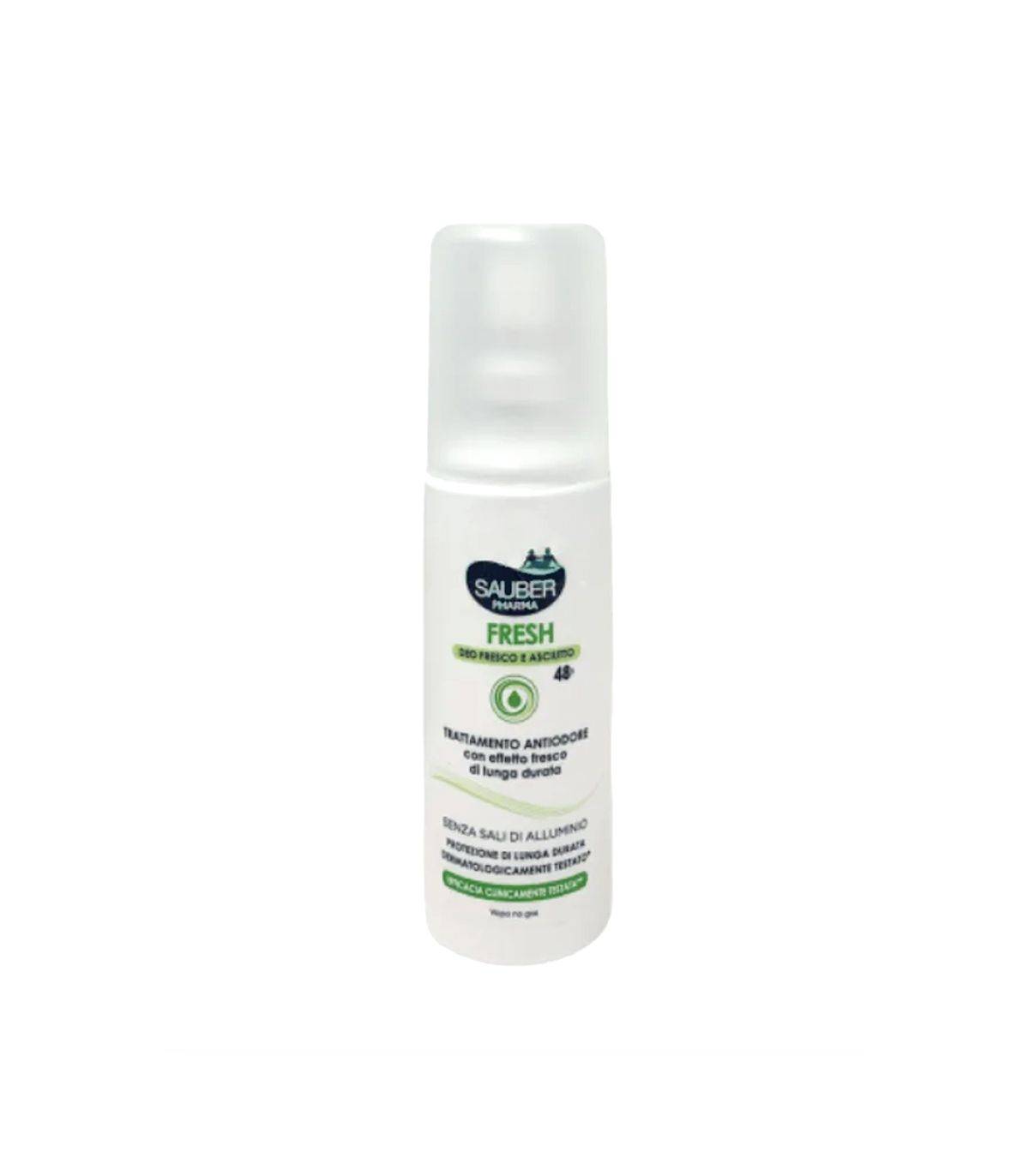 Sauber Fresh Deodorante Vapo Trattamento Anti - Odore 48H 100 ml
