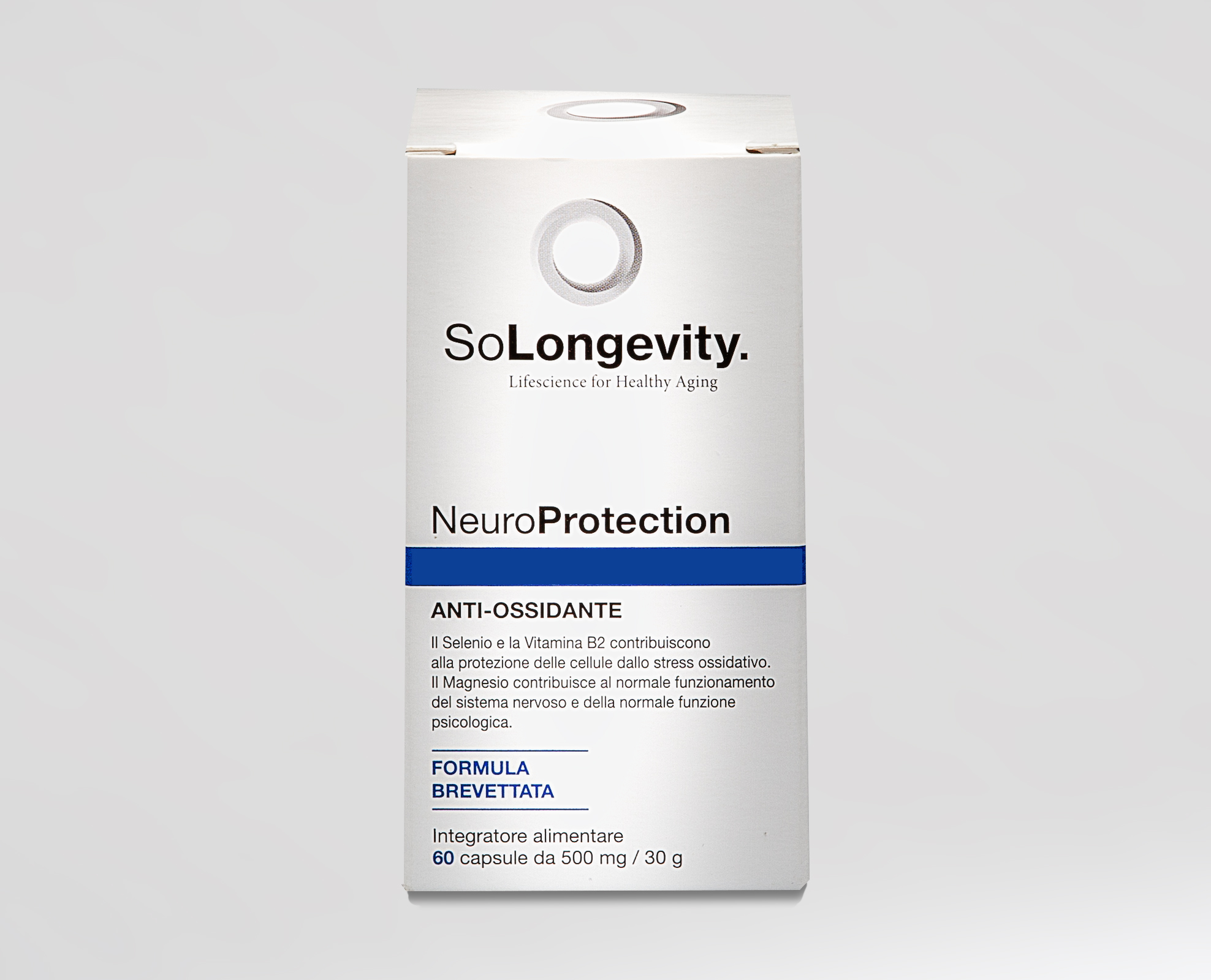 Solongevity Neuroprotection Integratore Sistema Nervoso 60 Capsule