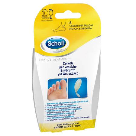 Scholl Cerotti per le Vesciche del Tallone 5 Pezzi