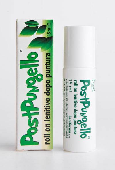 Post Pungello Roll On Lenisce il Prurito delle Punture d'Insetto