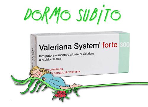 Valeriana System Forte per Stati d'Ansia e Disturbi del Sonno