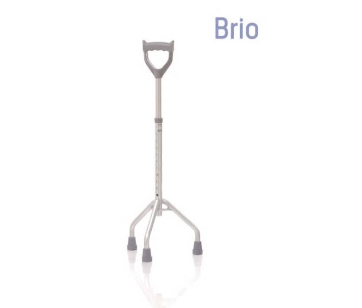 Moretti Brio Tripode Base Larga in Alluminio con Manico Chiuso