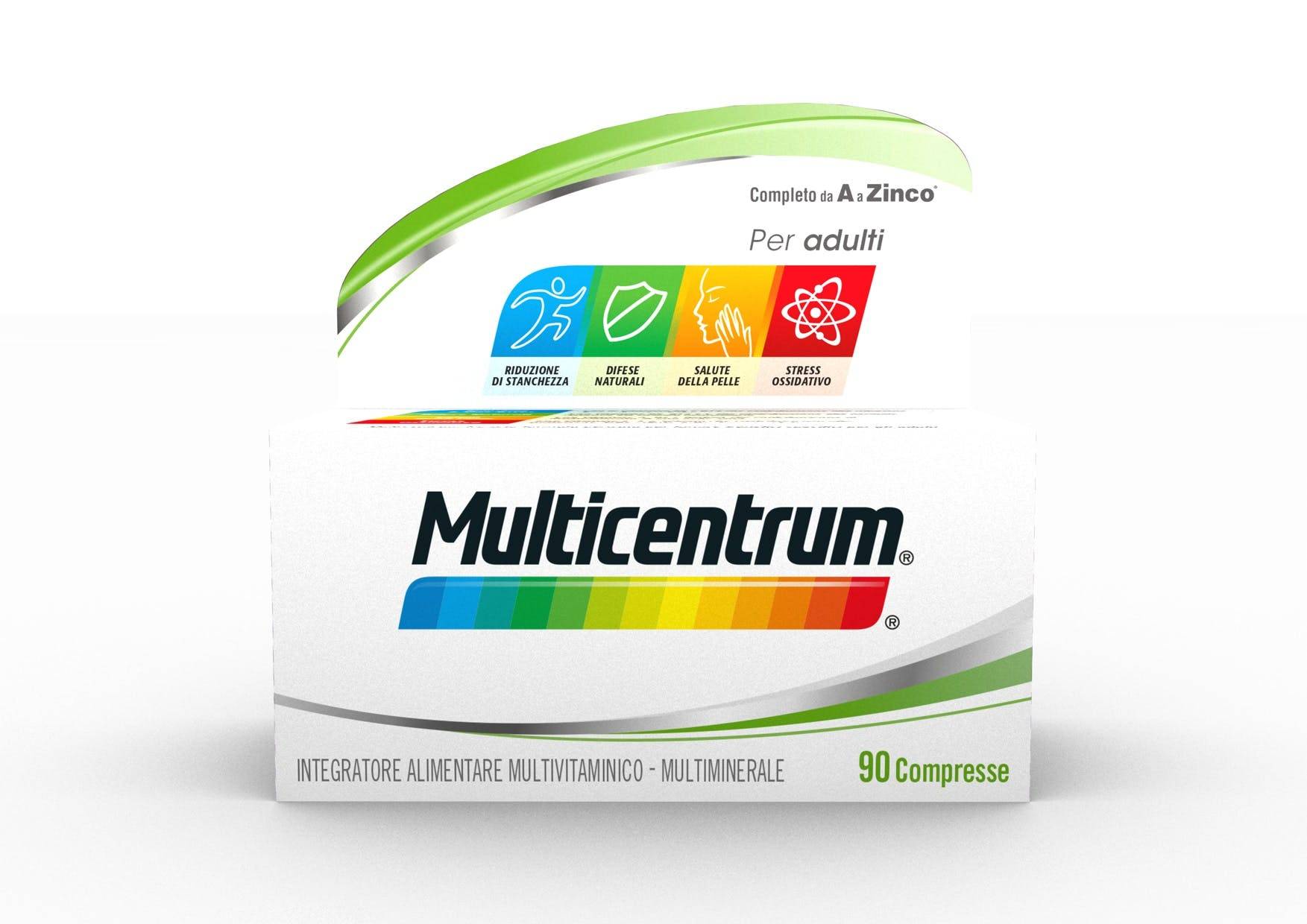 Multicentrum Adulti Integratore Multivitaminico e Multiminerale 90 compresse