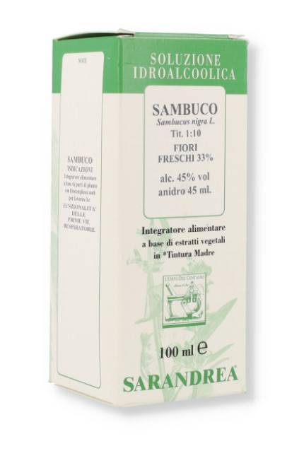 Sarandrea Marco Tintura Madre Fiori di Sambuco 100 ml