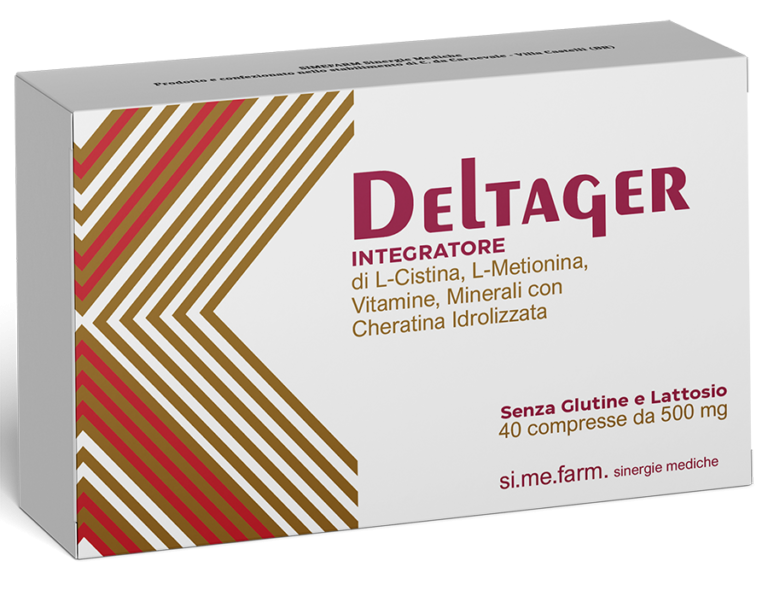 Deltager Integratore per Unghie e Capelli 40 compresse