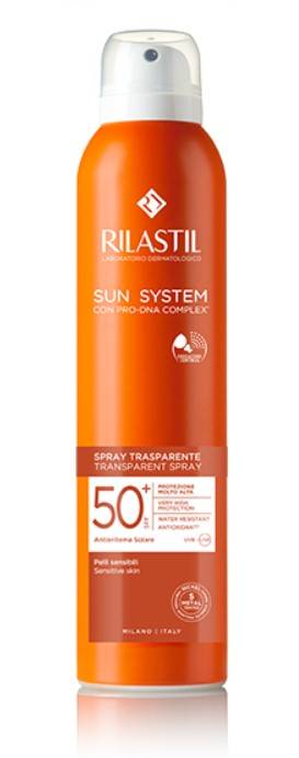 Rilastil Sun System Transparent Spray Spf50+ Solare Corpo 200 ml