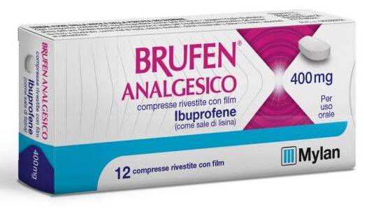 Brufen Analgesico 400 Mg Ibuprofene 12 Compresse