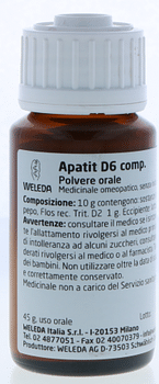 Weleda Apatit Complex D6 Triturazione Medicinale Omeopatico 45 g