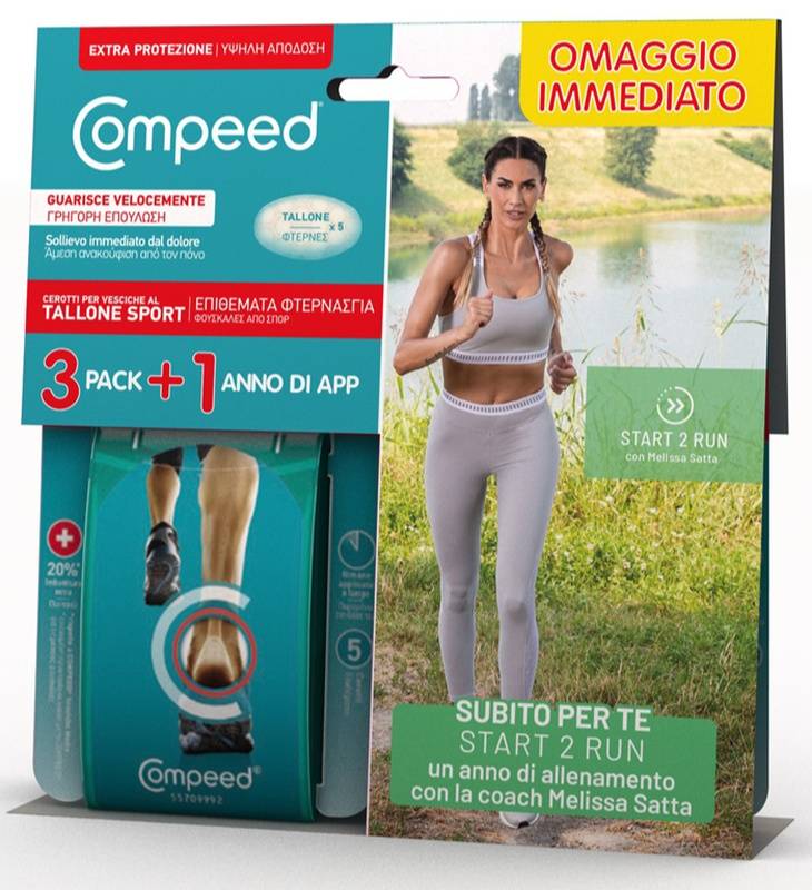Compeed Extreme Cerotti per Vesciche al Tallone 5 Pezzi
