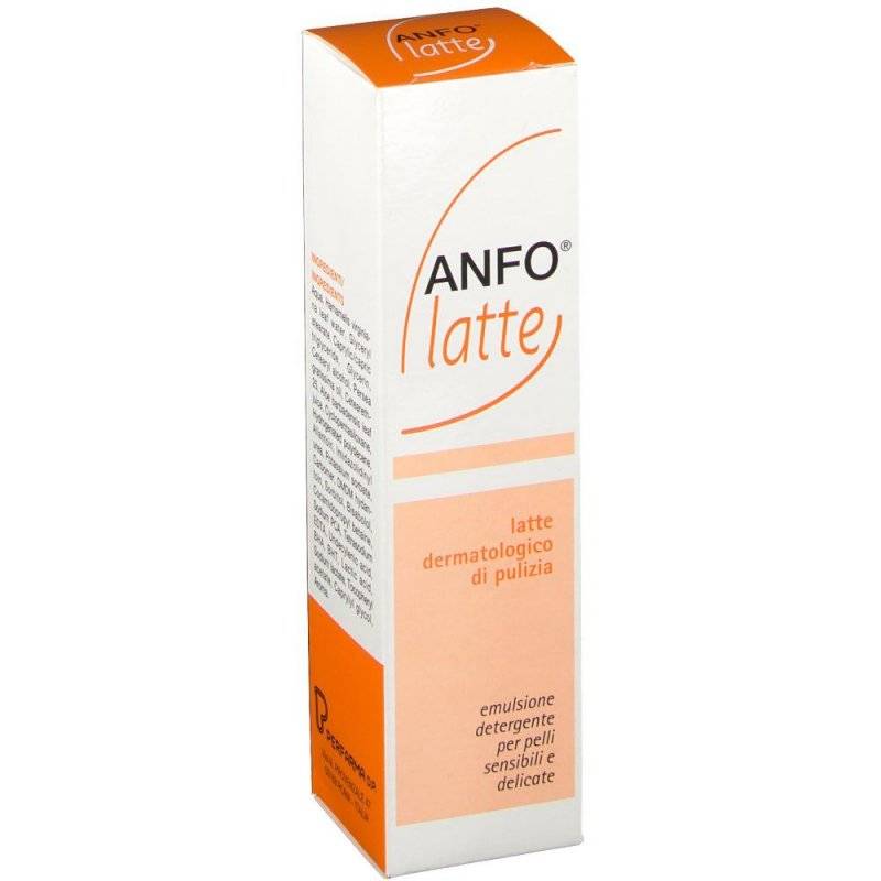 Anfo Latte Emulsione Dermatologica Detergente pH 5.5 200 ml