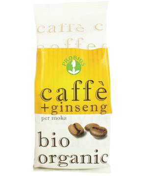 Probios Caffè + Ginseng Biologico per Moka 250 g