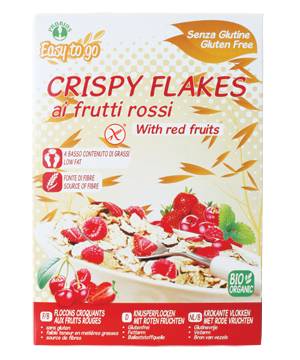 Easy To Go Crispy Flakes ai Frutti Rossi Senza Glutine Biologici