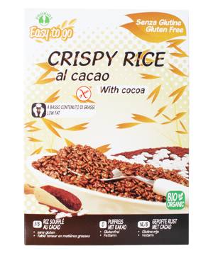 Easy To Go Crispy Rice al Cacao Senza Glutine Biologici