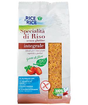 Rice&Rice Chifferi Pasta di Riso Integrale Biologico senza glutine 250 g