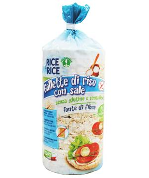 Rice&Rice Gallette di Riso con Sale e senza Glutine 100 g