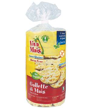 Viva Mais Gallette di Mais Biologiche Senza Glutine
