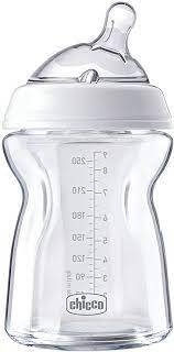 Chicco Biberon Natural Feeling Vetro 0M+ 250 ml