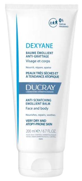 Ducray Dexyane Balsamo Emolliente Anti Grattage Viso e Corpo 200 ml