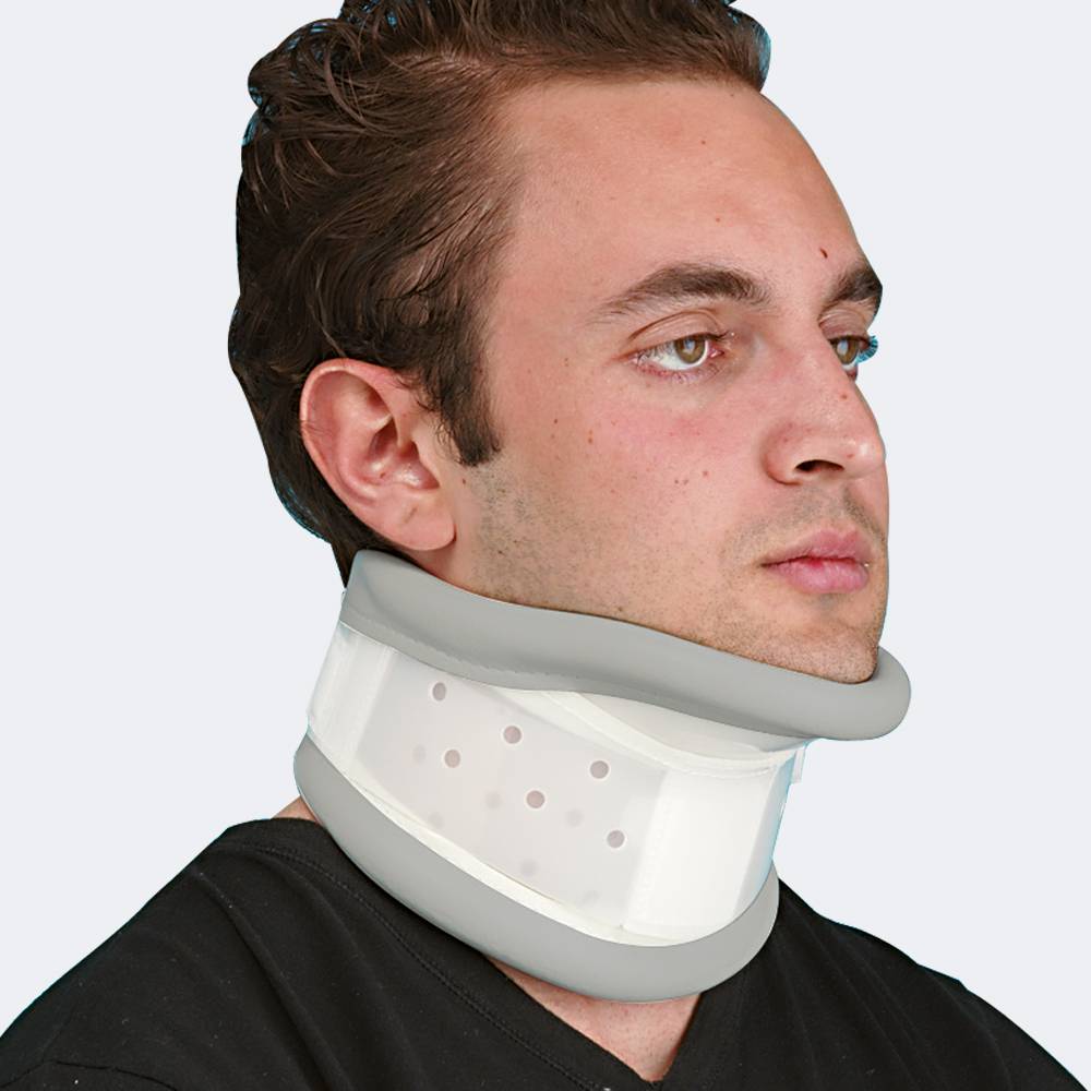 Prim C58 Collare Cervicale di Schanz Con Supporto Mentoniero Taglia M