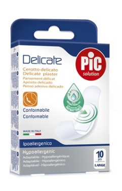 Pic Delicate Strip Cerotti 25x72 10 pezzi