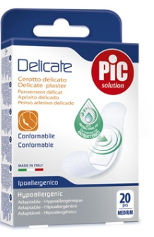 Pic Delicate Strip Cerotti 19x72 20 pezzi