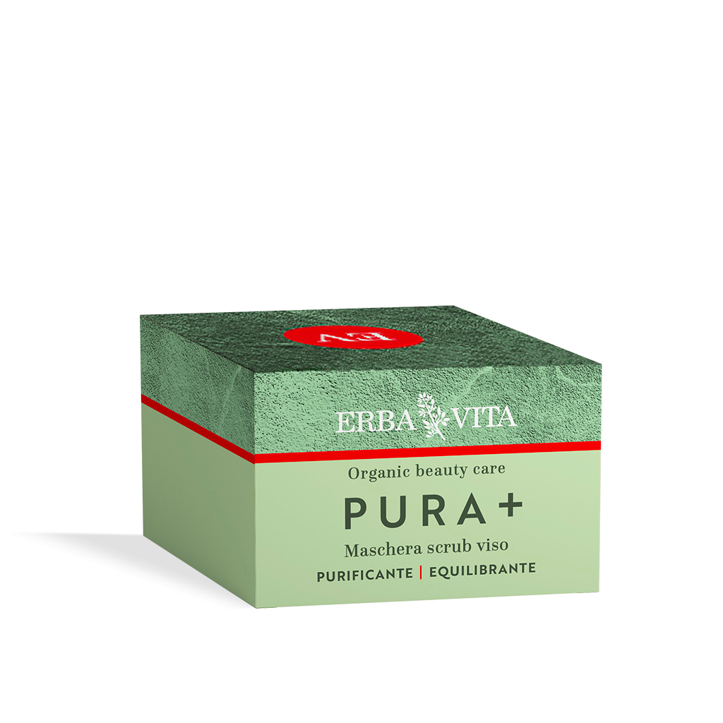 Erba Vita Pura + Maschera Scrub Viso Delicato 100 ml