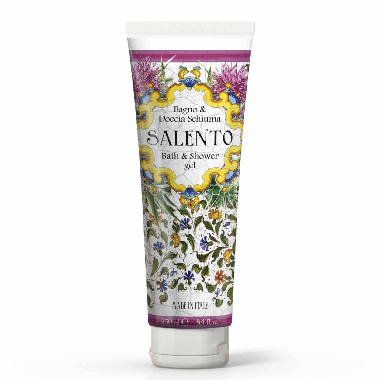 Maioliche Salento Docciaschiuma Delicato In Tubo Limone Dolce e Gelsomino 250 ml