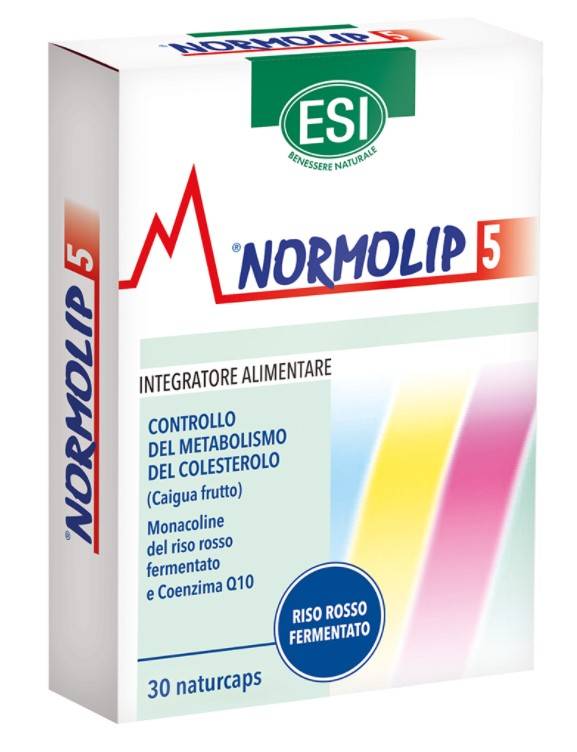 ESI Normolip 5 Integratore per il Colesterolo 30 capsule