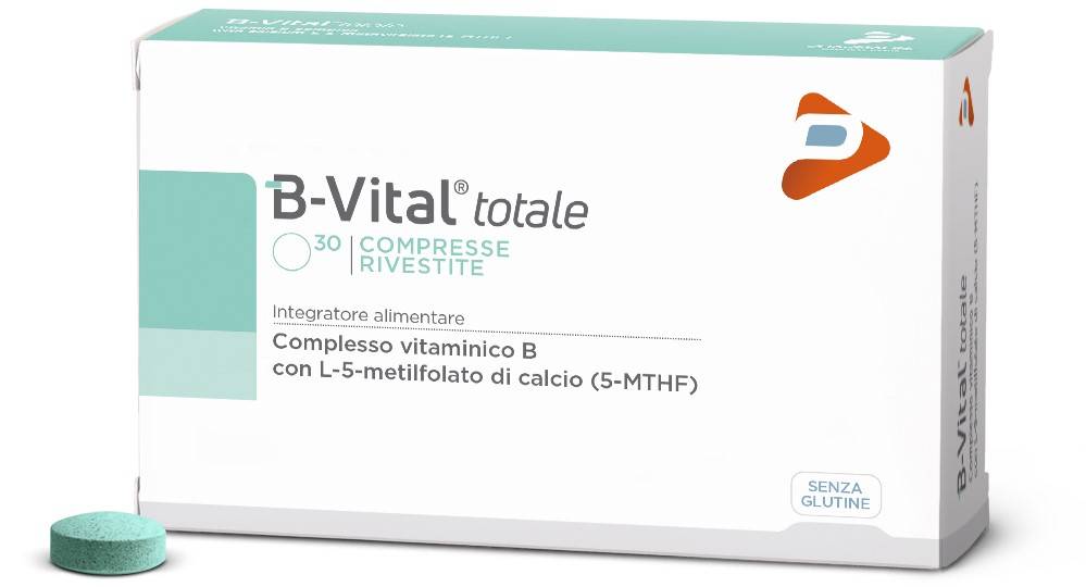 B - Vital Totale Integratore di Vitamine B per la Gravidanza 30 Compresse