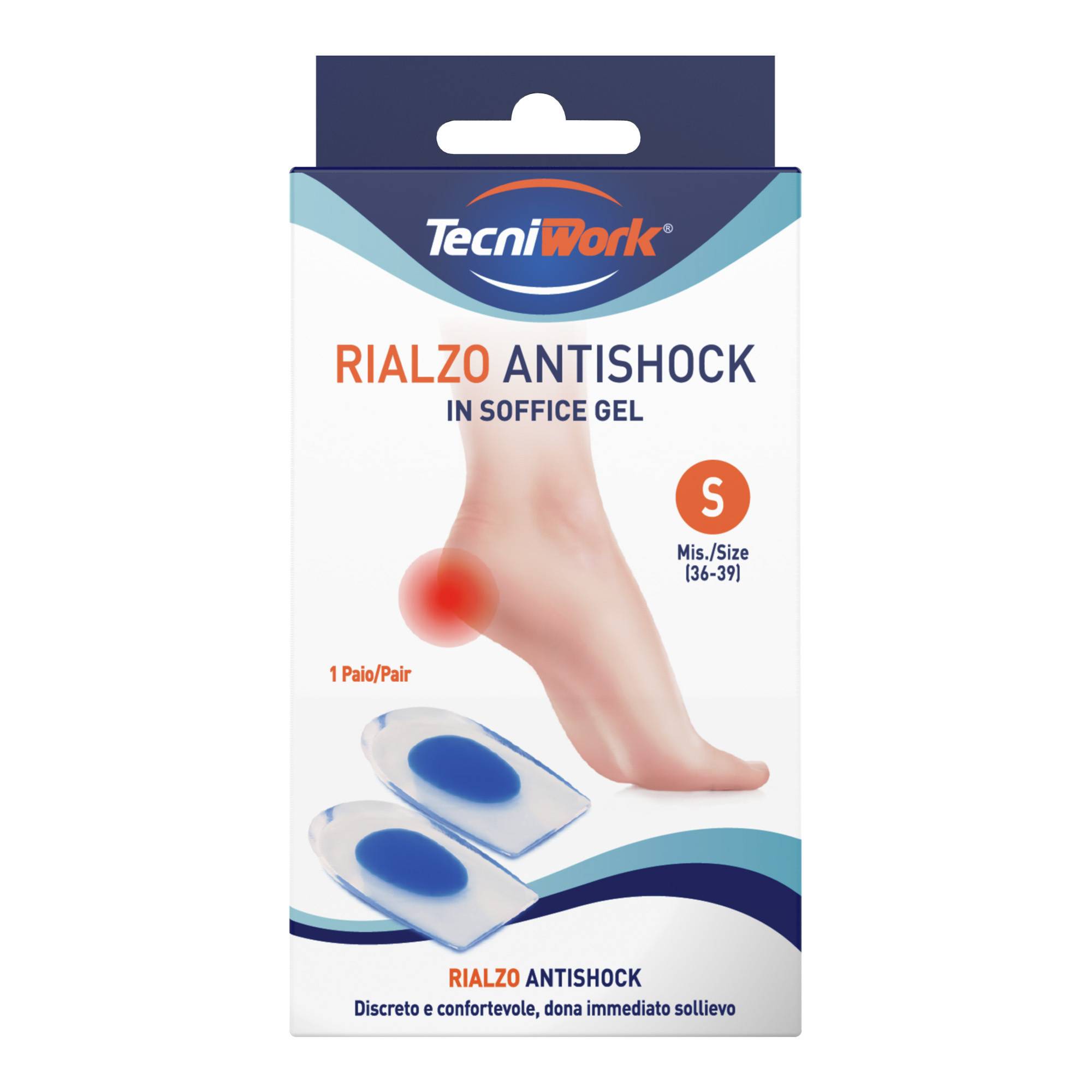 Tecniwork Night&Day Rialzo Antishock Misura S 1 paio