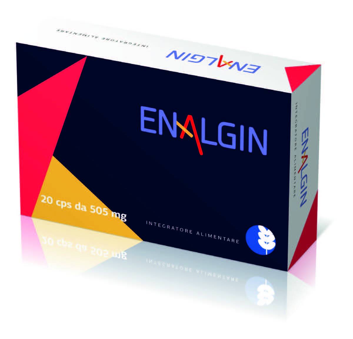 Enalgin Integratore Naturale Contro Infiammazioni e Dolore 20 capsule
