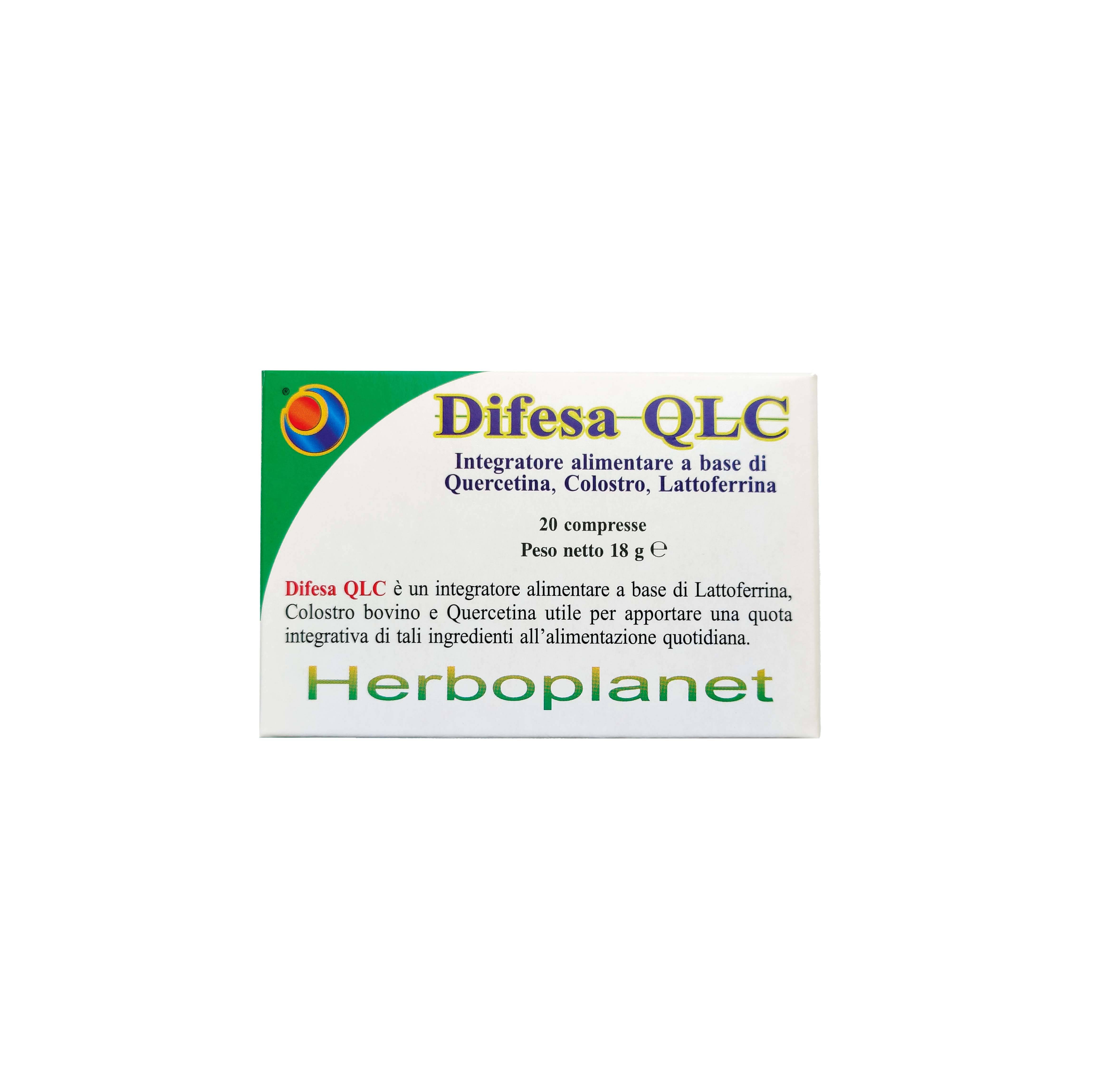 Herboplanet Difesa Qlc Integratore Sistema Immunitario 20 Compresse