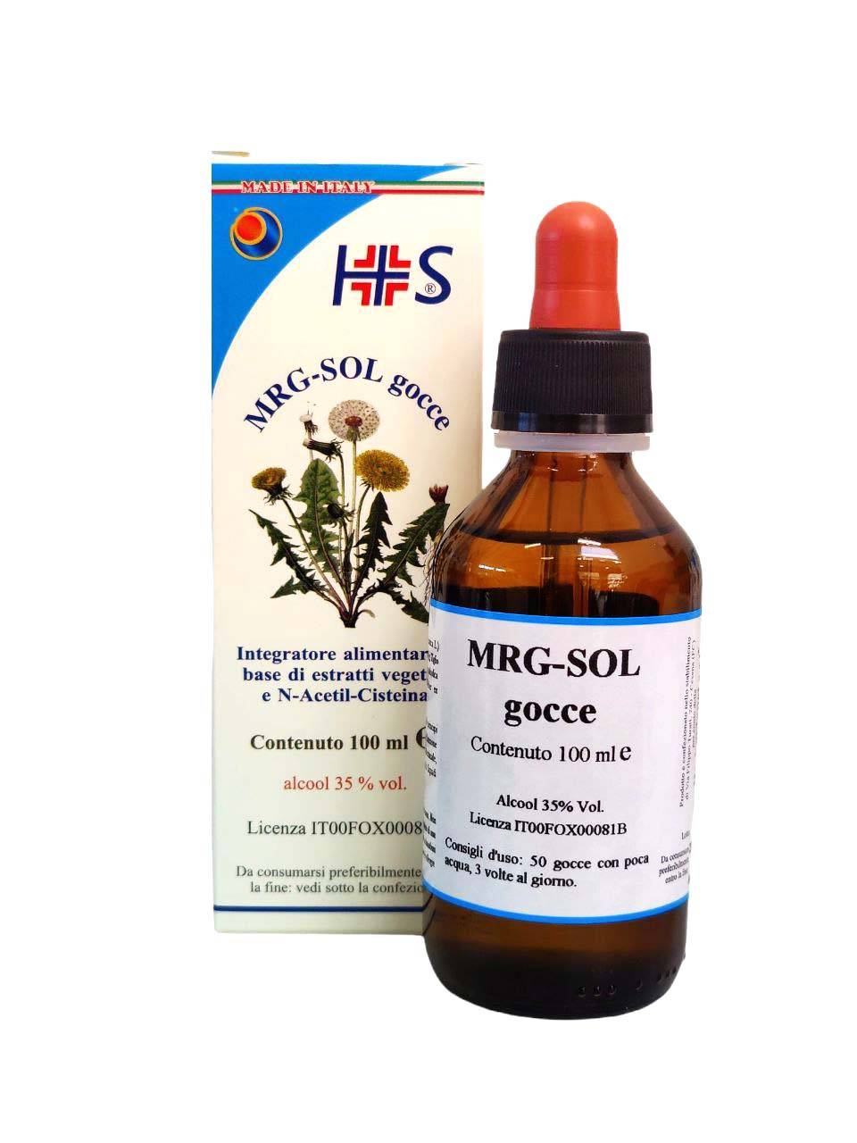Herboplanet Mrg - sol Gocce Integratore Per il Benessere Intestinale 100 ml