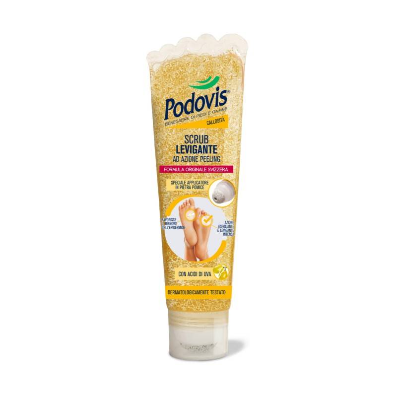 Podovis Scrub Levigante Ad Azione Peeling Piedi 150 Ml