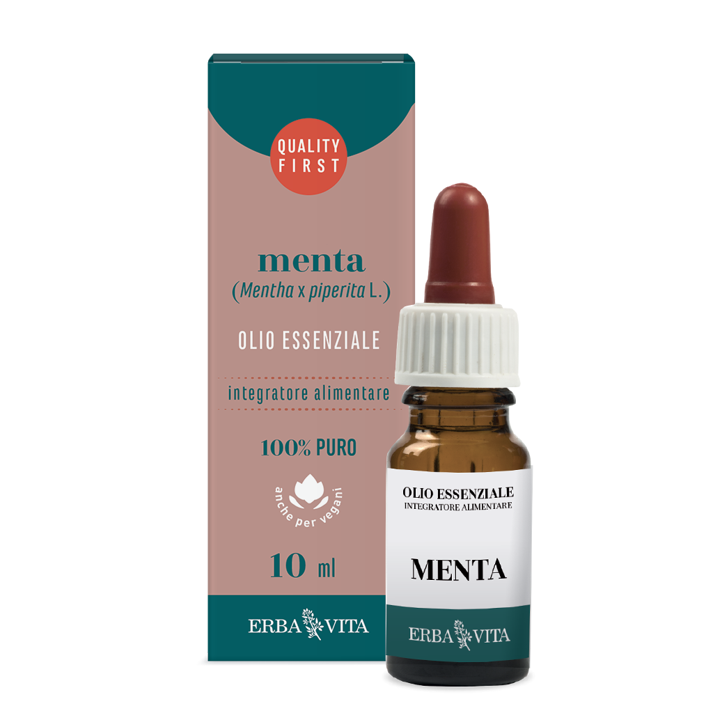 Erba Vita Menta Olio Essenziale per la Digestione 10 ml