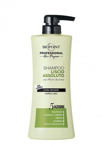 Biopoint Professional Hair Shampoo liscio Assoluto 400 ml