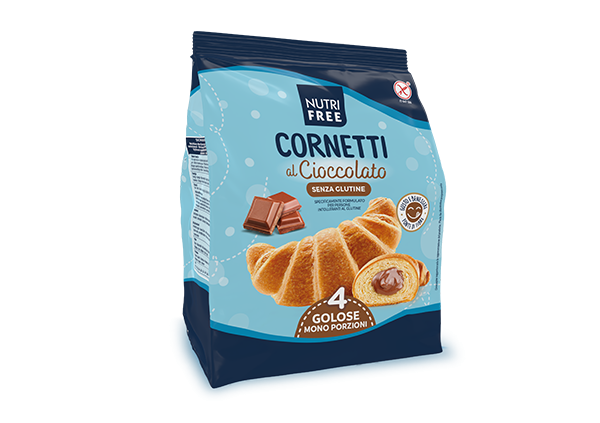NutriFree Cornetti al Cioccolato 4X60 g