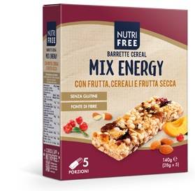 Nutrifree Barrette Cereali Mix Energy 28 g x 5
