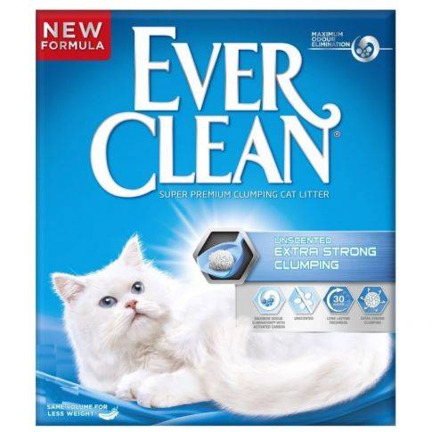 Ever Clean Extra Strong Unscented Lettiera per Gatti 6 l