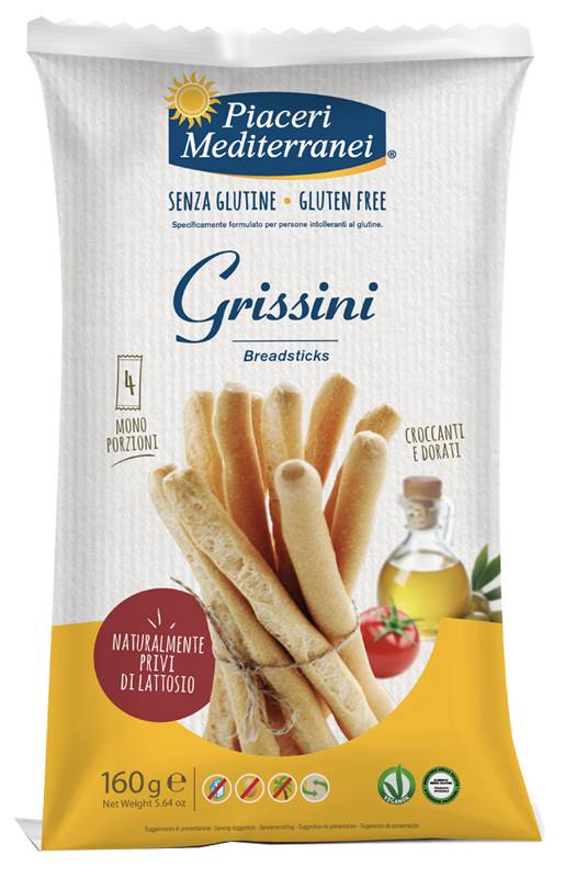 Piaceri Mediterranei Grissini senza Glutine 160 g