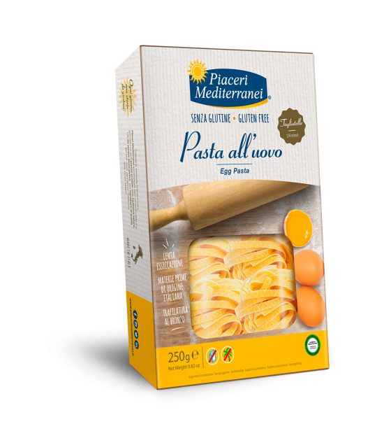 PIACERI MEDITERRANEI TAGLIATELLE UOVO 250 G