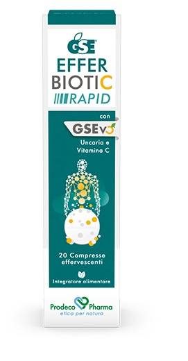 Prodeco Pharma Gse Efferbiotic Rapid Integratore per le Difese Immunitarie 20 compresse