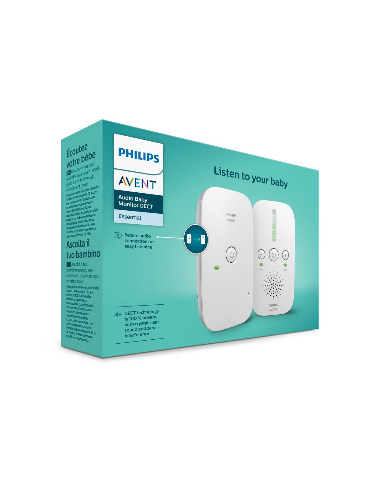 Philips Avent Baby Monitor Dect Entry SCD502/26