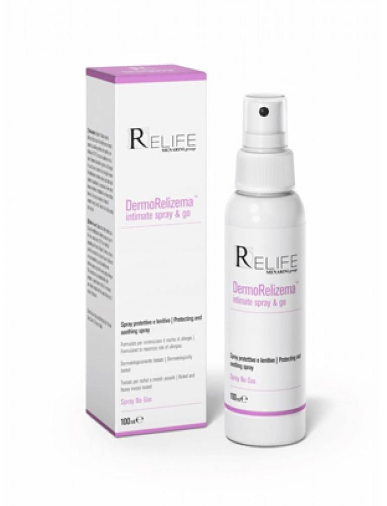 Relife Dermorelizema Spray&Go Spray Protettivo Lenitivo Corpo 100 ml