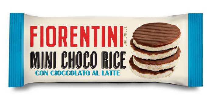 Fiorentini Mini Choco Rise Senza Glutine Gallette al Cioccolato al Latte 16 grammi