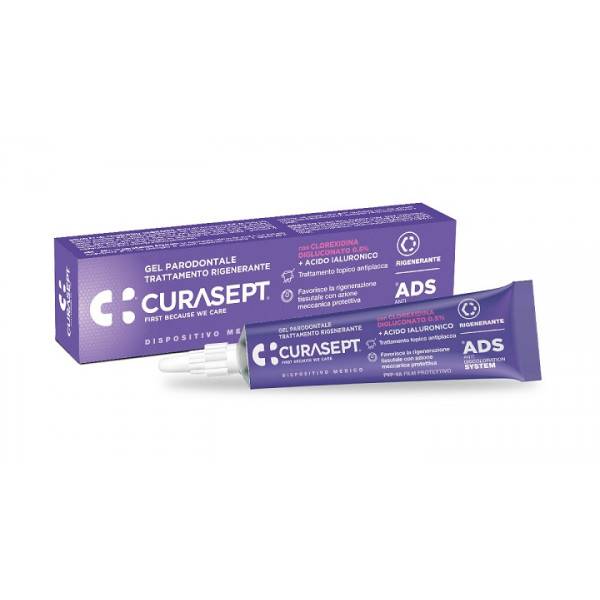 Curasept DNA+ADS Gel Parodontale Trattamento Rigenerante Clorexidina 0.5% 30 ml